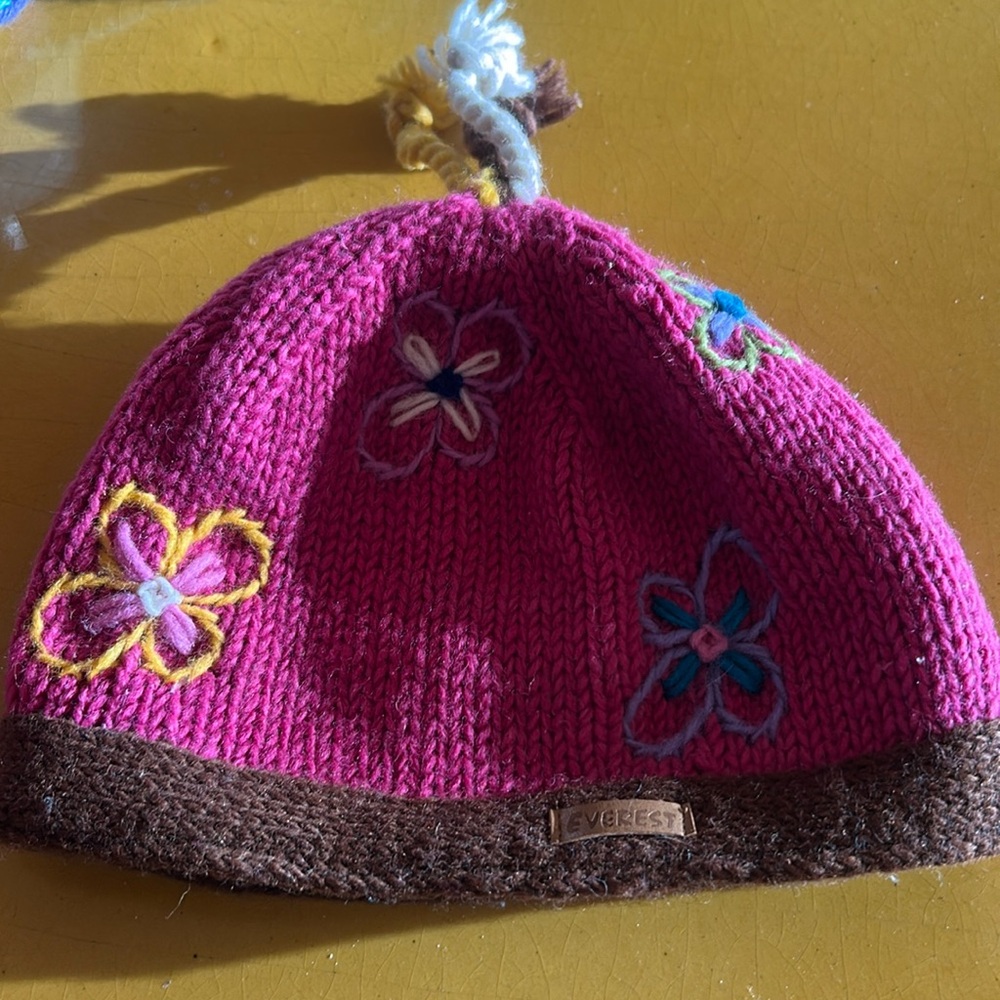 Knit winter cap